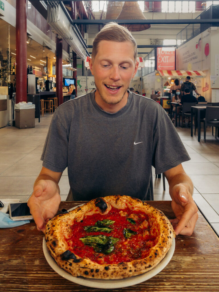 Tre veganske pizzaer fra Firenze
